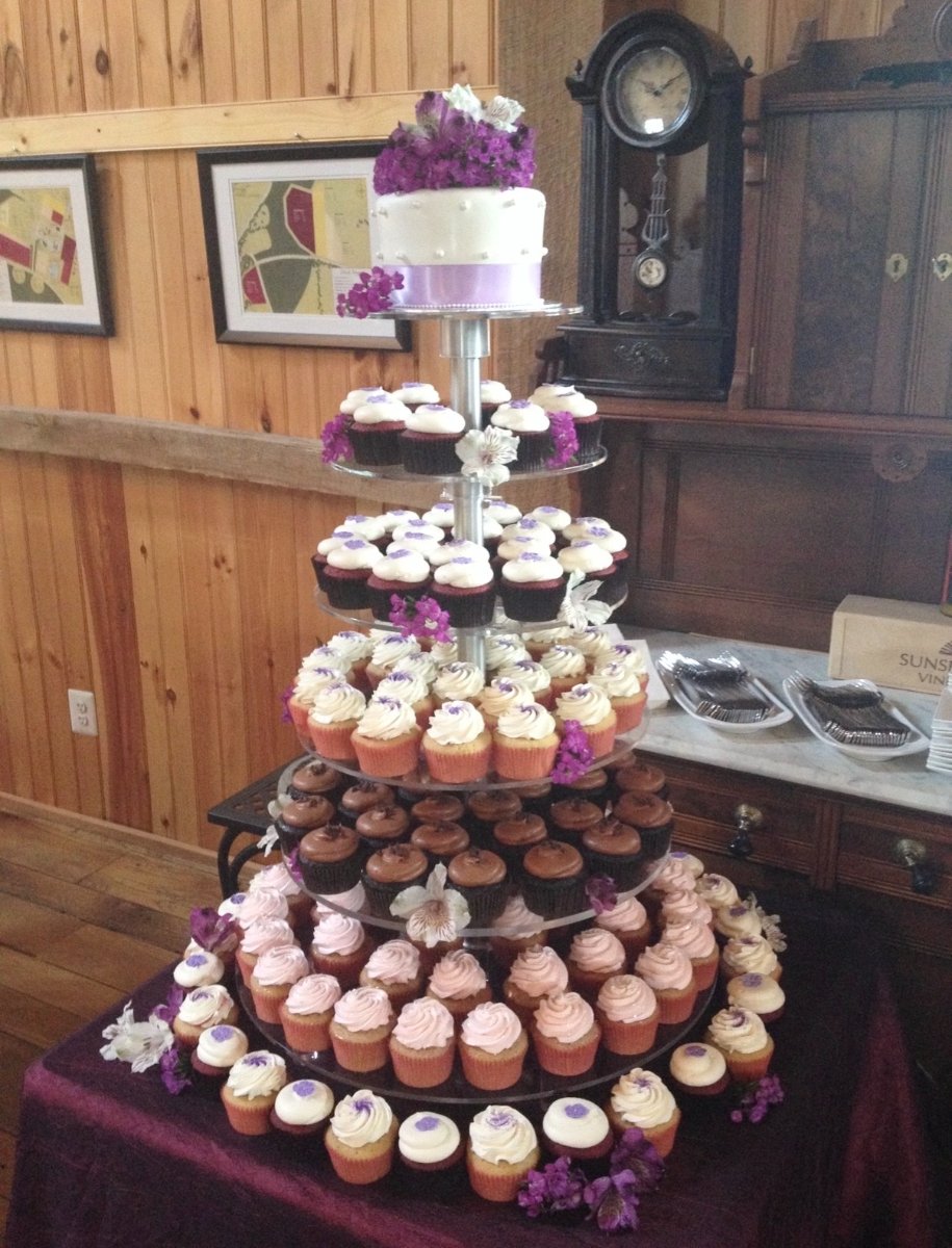cupcake tower